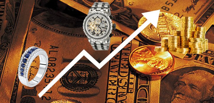 How the current market value of Jewellery and expensive watches affects the value of your own luxury watches and jewellery ?